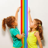 Rainbow Border Sticker -  Ranbows Theme Stick Stripe Tape Decor - Decords