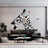 Giraffe Wall Sticker - Giraffes Head Decal - Decords