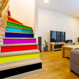 Rainbow Self-adhesive Stairs Risers Stickers - Decords