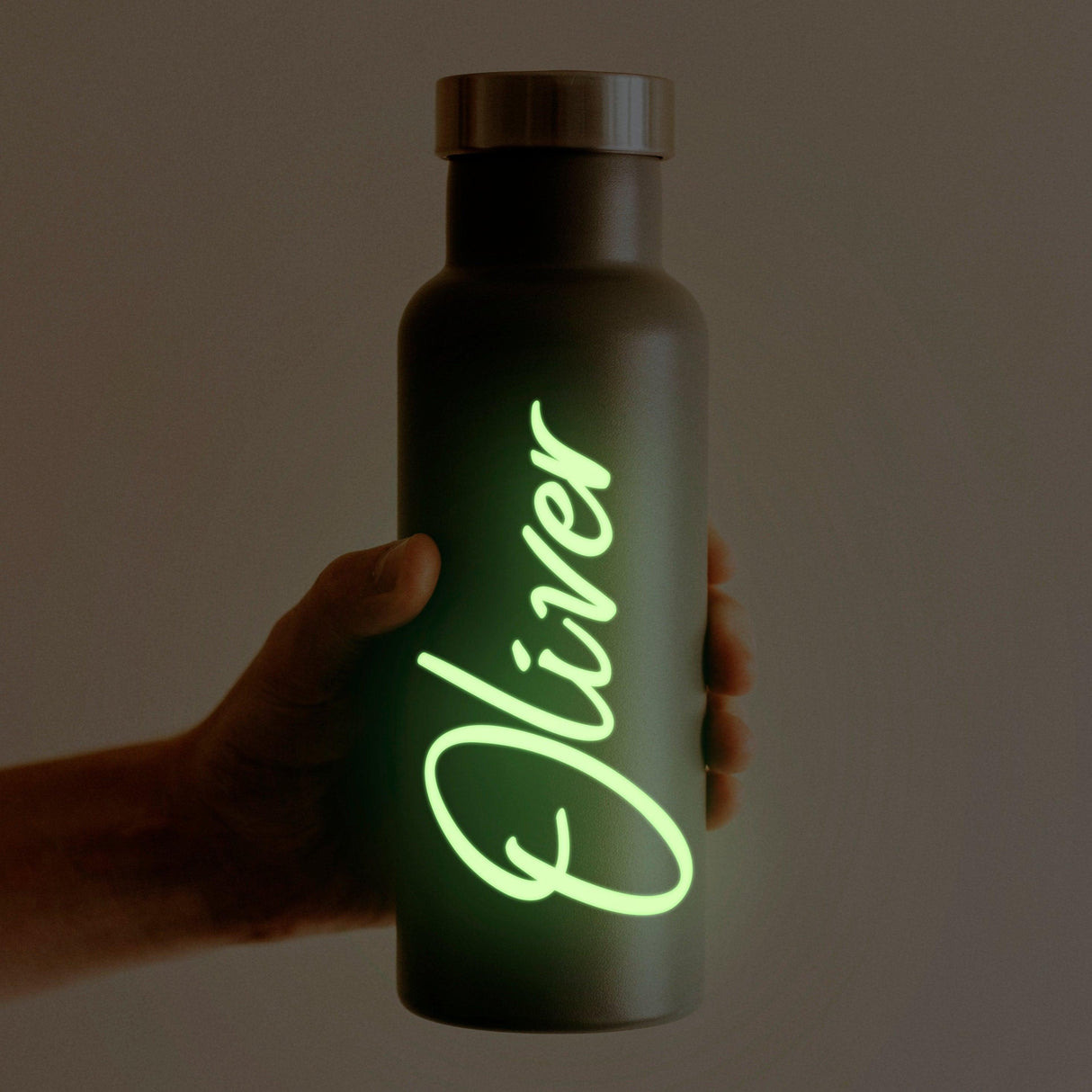 Personalised Vinyl Name Decals - Personalized Glow in the Dark Label Tags - Decords