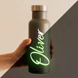 Personalised Vinyl Name Decals - Personalized Glow in the Dark Label Tags - Decords