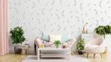 Olive Botanical Vinyl Wall Stickers: Redefine Your Area with Natural Sophistication - Decords