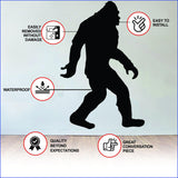 Big Foot Sasquatch Gifts Sticker - Funny Bigfoot Yeti Vinyl Wall Decal - Decords