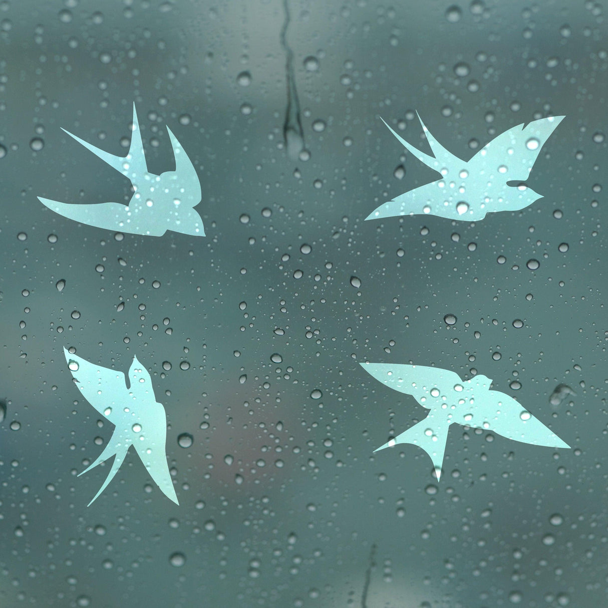 24x Anti-Collision Window Bird Stickers Decals - Protect Birds from Window Collisions - Decords