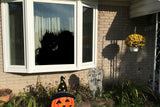 Halloween Monster Window Decal - Creepy Silhouette Stickers for Doors & Garage - Decords