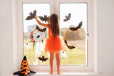 20-Pack Halloween Bat Window Stickers - Decords