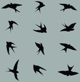 50% OFF - 25-Pack Black Bird Deterrent Window Decals - Anti-Collision Cling Stickers - Decords