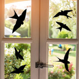 50% OFF - 25-Pack Black Bird Deterrent Window Decals - Anti-Collision Cling Stickers - Decords