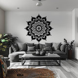 Sacred Geometry Mandala Wall Art Decal - Meditation Wall Sticker Perfect for Yoga Rooms - Decords