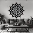 Sacred Geometry Mandala Wall Art Decal - Meditation Wall Sticker Perfect for Yoga Rooms - Decords