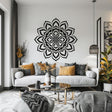 Mandala Wall Sticker for Meditation and Yoga Spaces - Elegant Removable Vinyl Decal for Home and Studio Decor - Decords