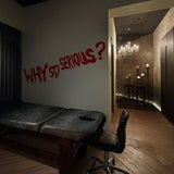 Joker Mischief-Themed Vinyl Wall Decal - Wall Art, Interior Design Accessory - Decords