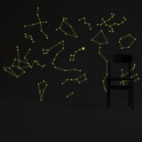 Glowing Starry Sky Ceiling Decal - Luminous Constellation Stickers - Decords